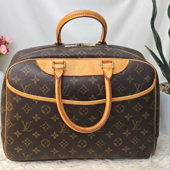 Authetic Louis Vuitton Deauville Brown Monogram - Picture 2 of 15